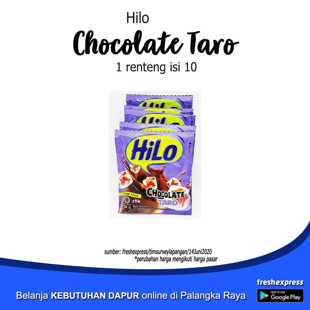 Hilo Chocolate Taro Isi 10