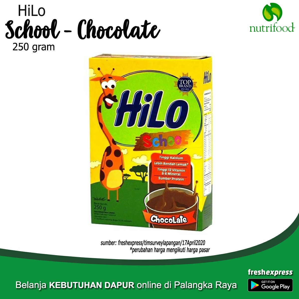 Hilo School Chocolate - 250 Gram