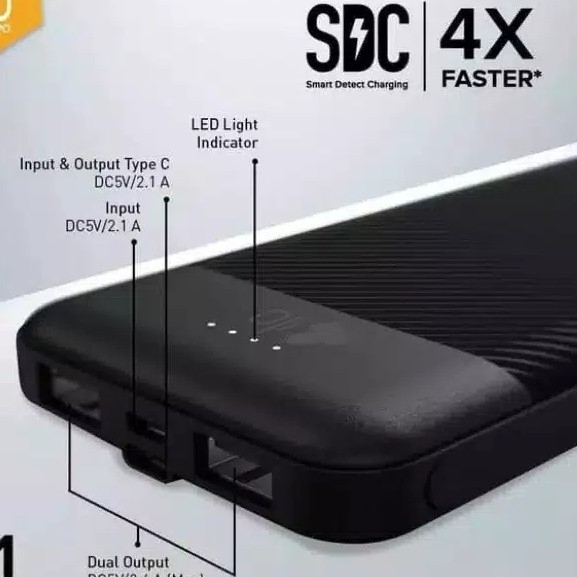 Power Bank Hippo ILO X1 10000mAh 2
