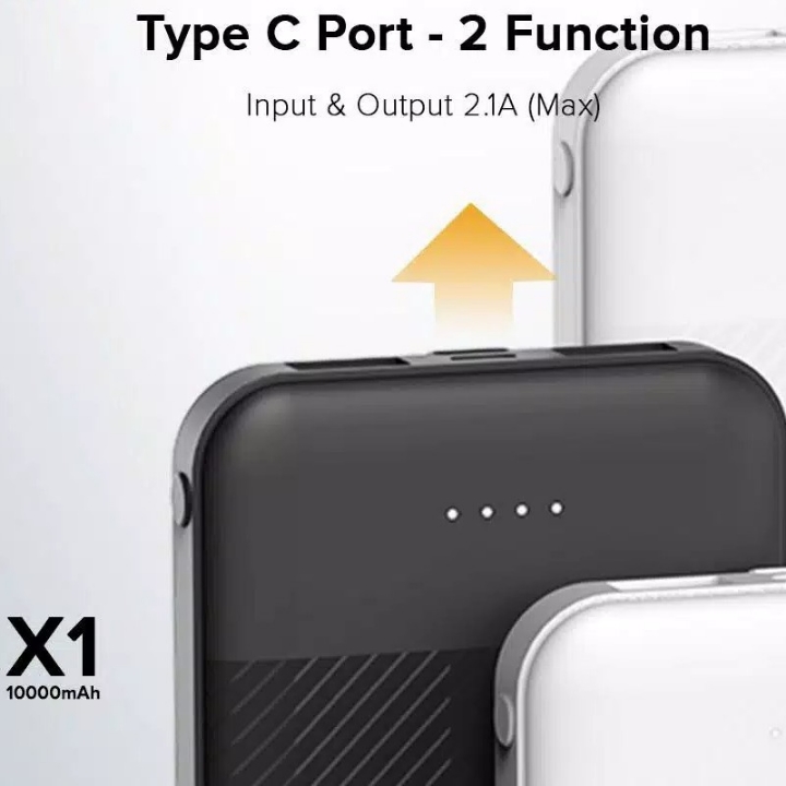 Power Bank Hippo ILO X1 10000mAh 3