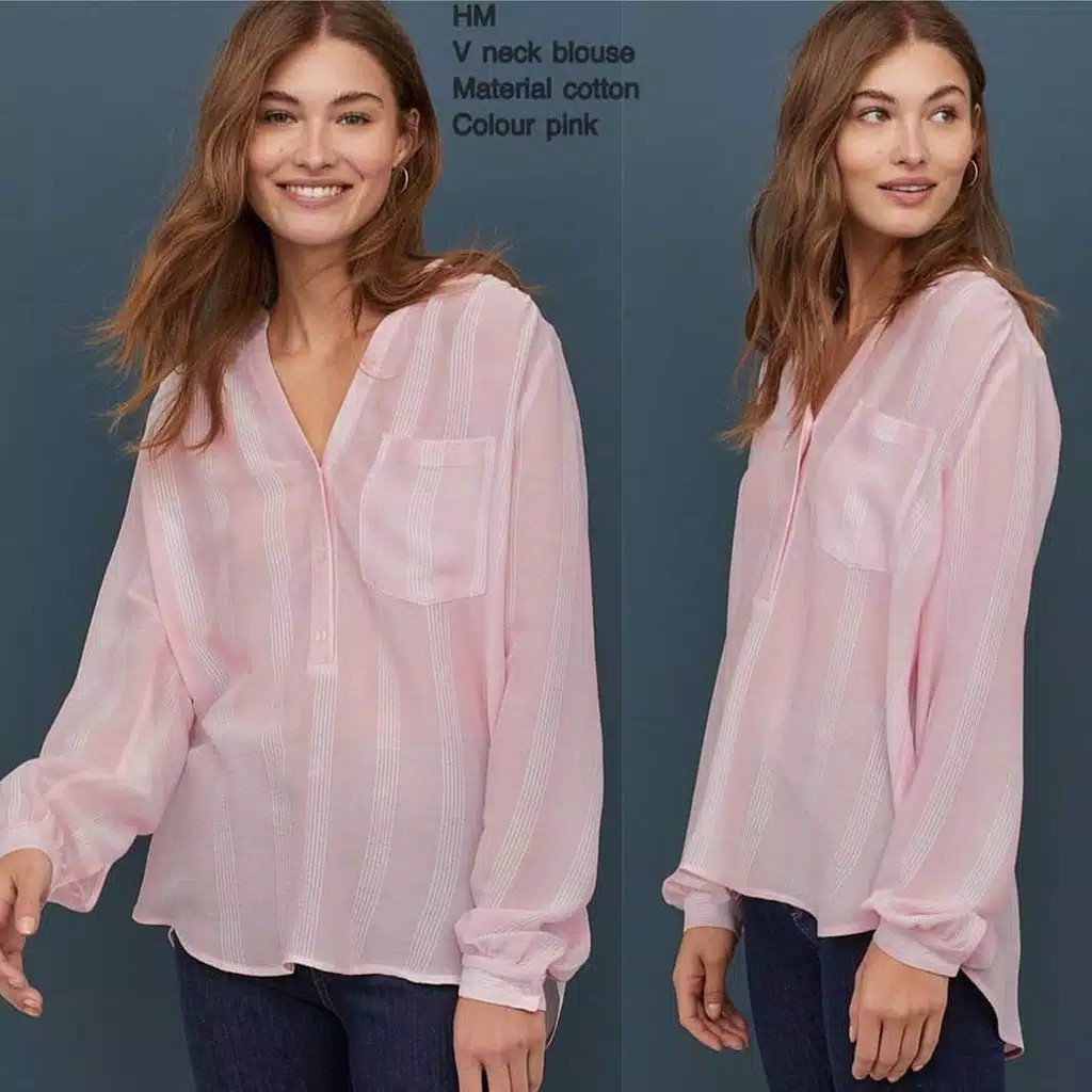 Hm V Neck Blouse
