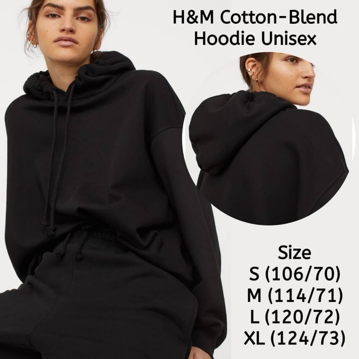 HnM Catton-Blend Hoodie UNISEX 2