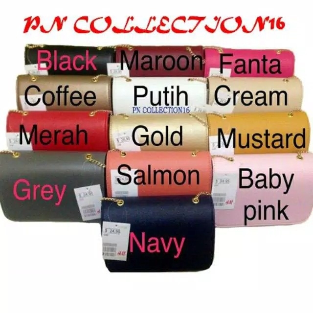 HnM Mini slingbag HampM 20 warna ready stock