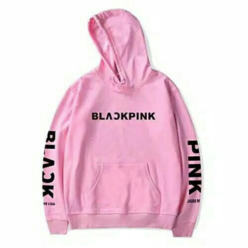 Hoodie Black Pink