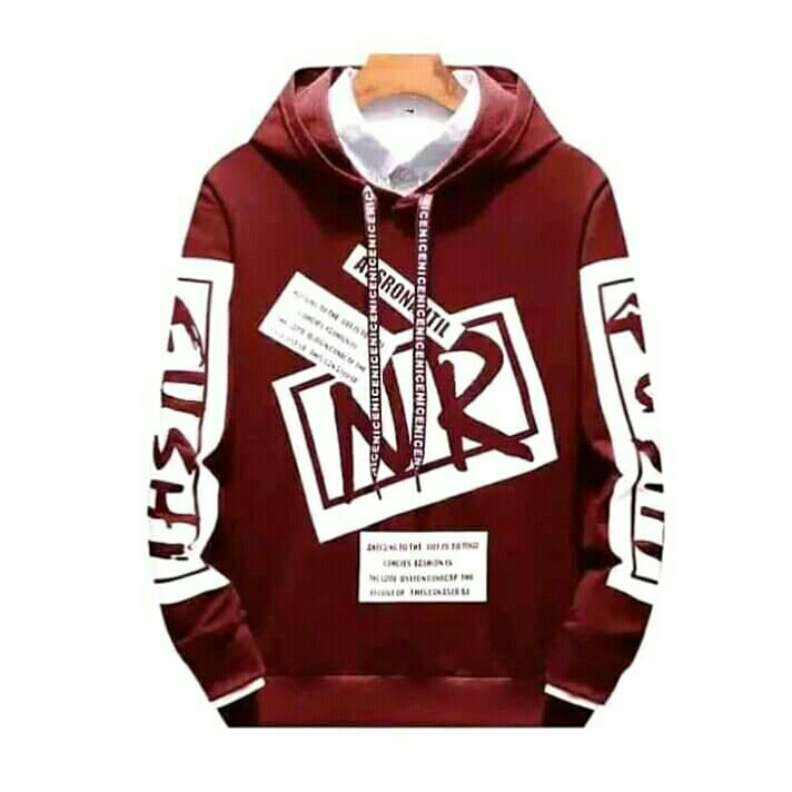 Hoodie NR Maron