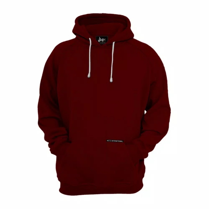 Hoodie Sweater Unisex Original By MOtz - Maroon