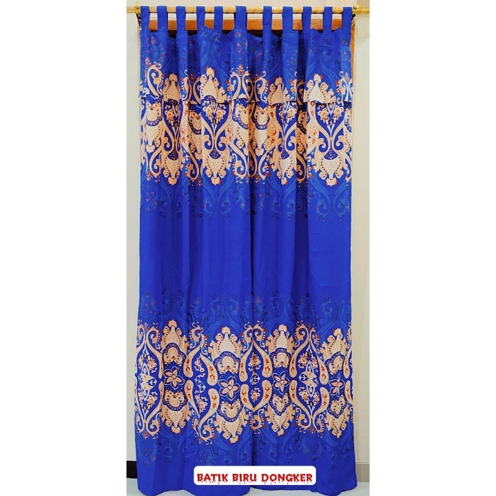 Horden Pintu Motif Bunga 2
