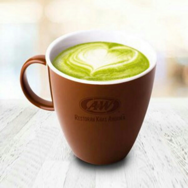Hot Green Tea Latte 12