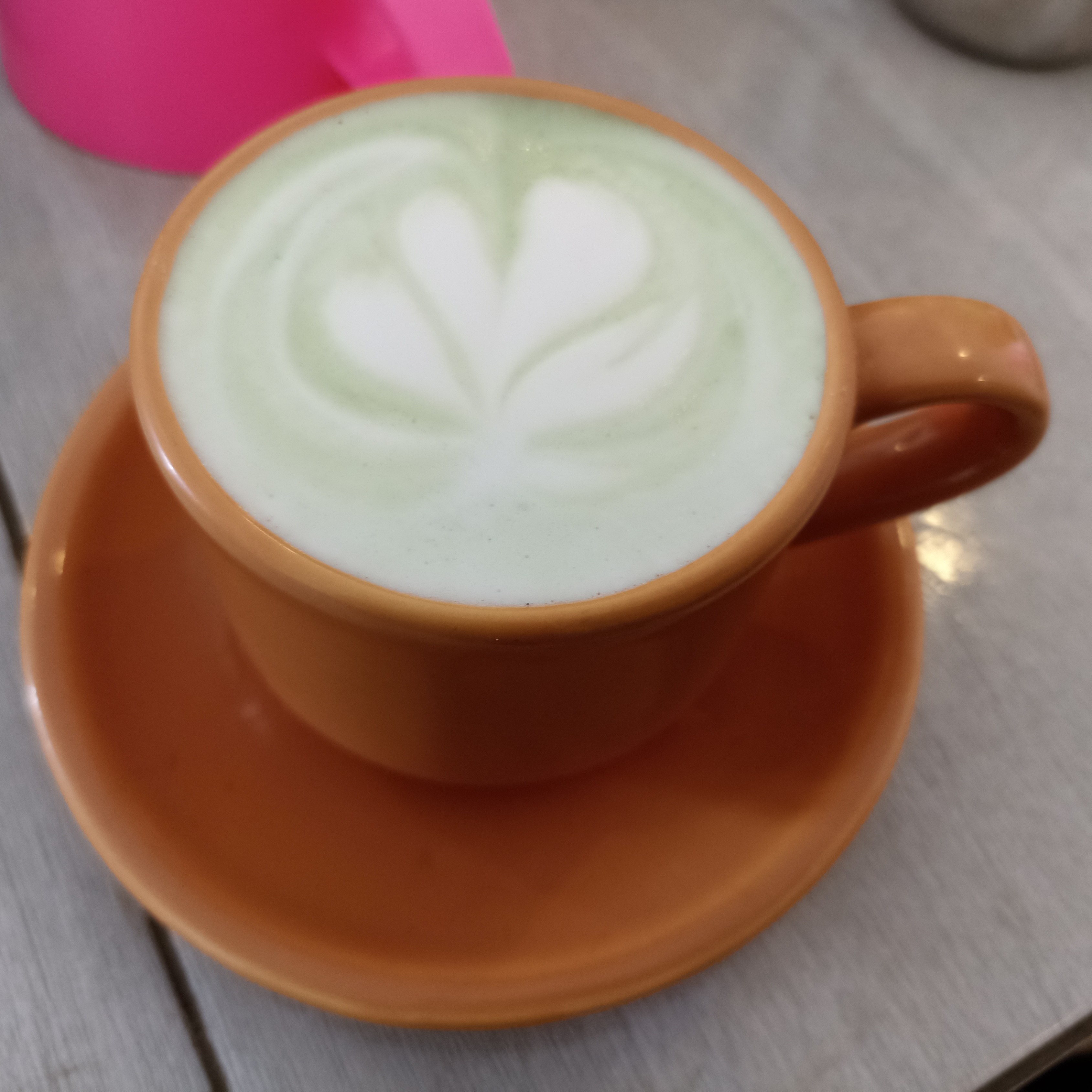 Hot Green Tea latte