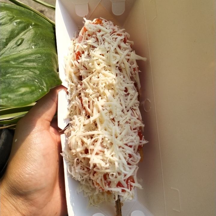 Hotang Parut Keju Isi Full Mozarella