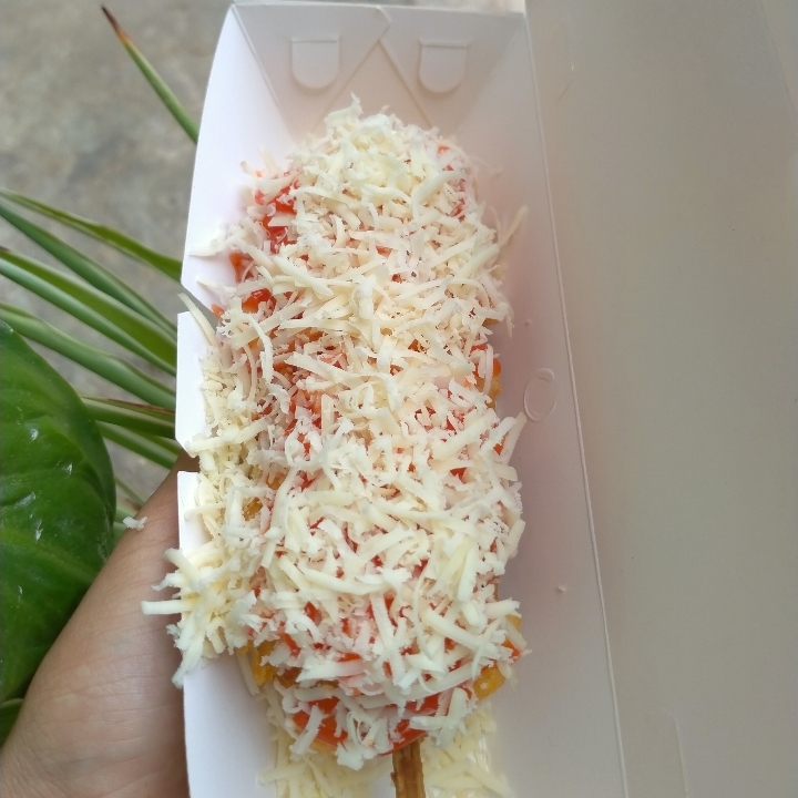 Hotang Parut Keju Isi Sosis Dan Keju Mozarella