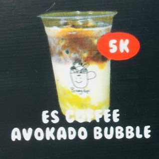 ICE COFFE AVOKADO BUBBLE