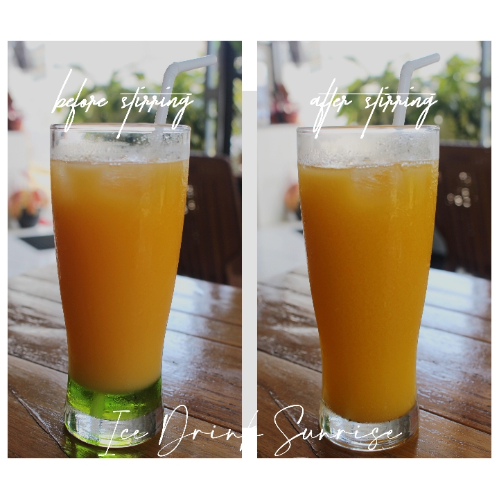 ICE DRINK SUNRISE 