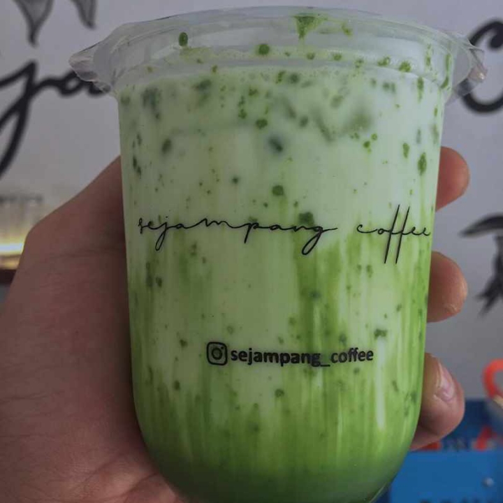 ICE MATCHA LATTE