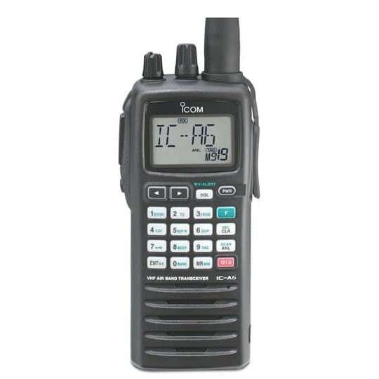 ICOM IC-A25N Black Bluetooth GPS Enabled Airband Handheld Navigation 2