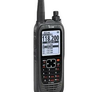 ICOM IC-A25N Black Bluetooth GPS Enabled Airband Handheld Navigation 3