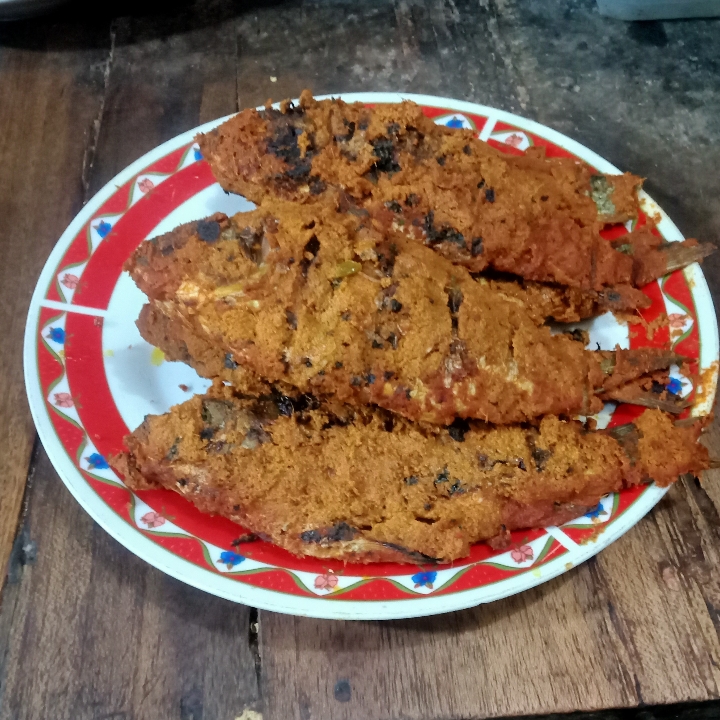 IKAN NILA BAKAR DENGAN NASI