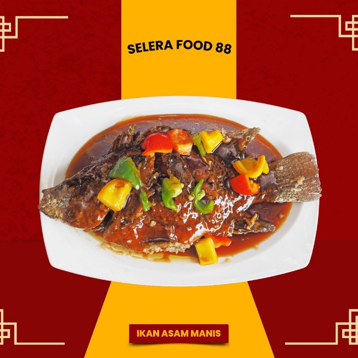 IKAN NILA GORENG ASAM MANIS 