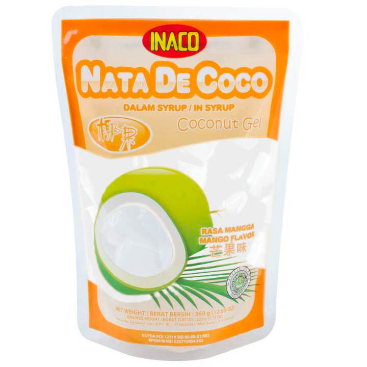 INACO NATA DE COCO RASA MANGGA 220GR