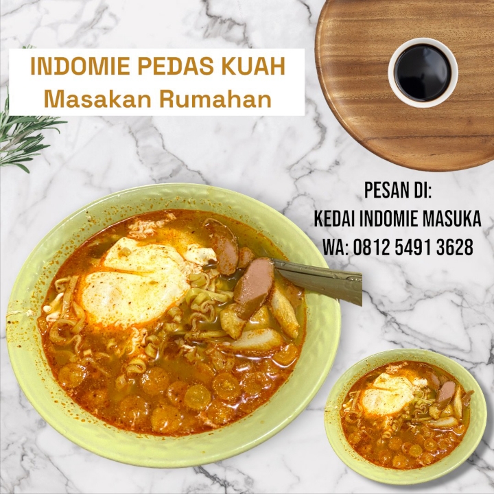 INDOMIE PEDAS KUAH