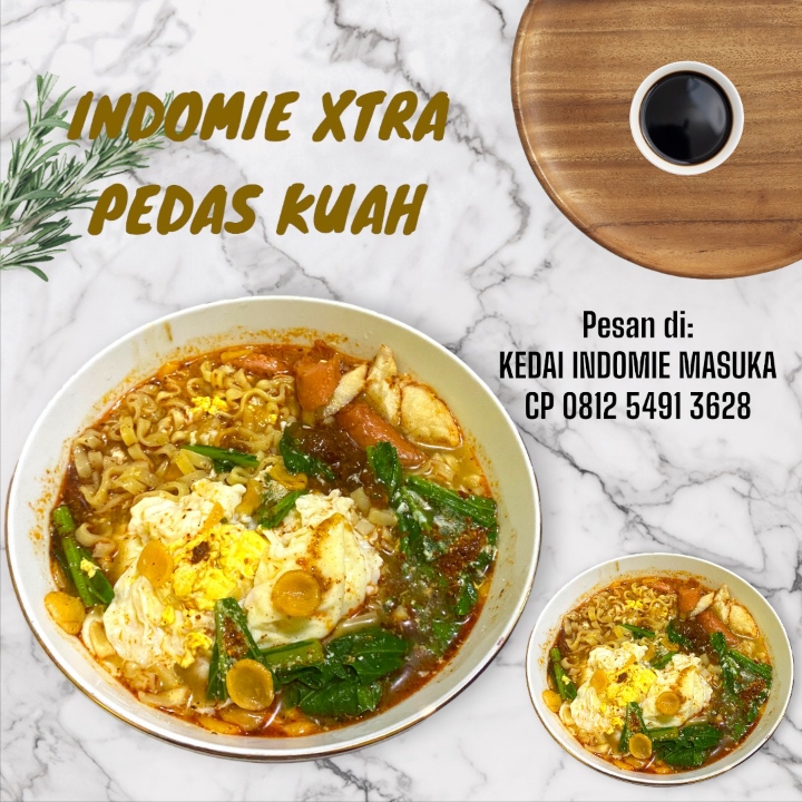INDOMIE PEDAS KUAH JUMBO