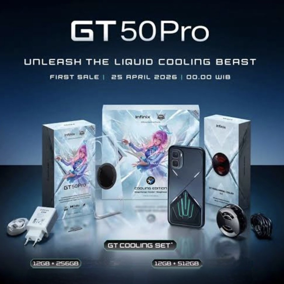 INFINIX GT 50 PRO GIFT BOX RAM 12GB ROM 256GB