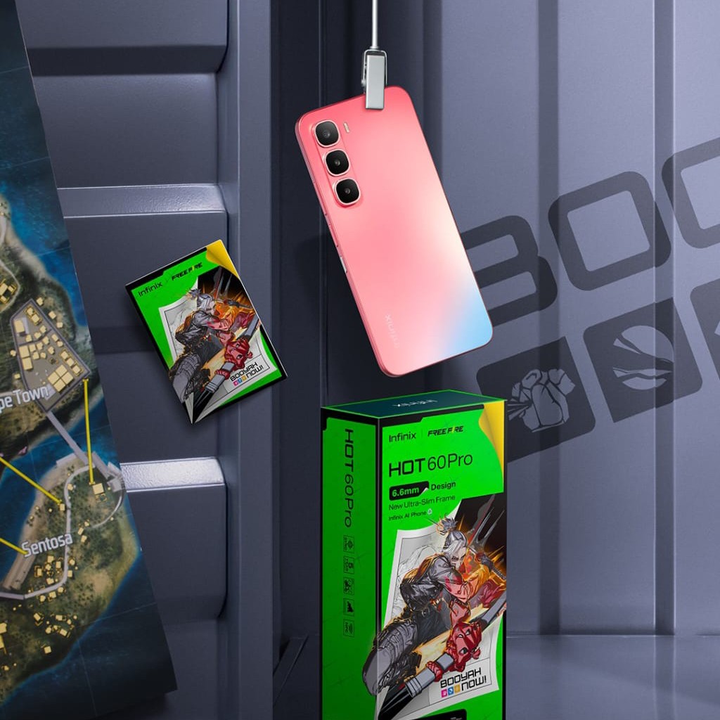 INFINIX HOT 60 PRO PLUS RAM 8GB ROM 128GB 3