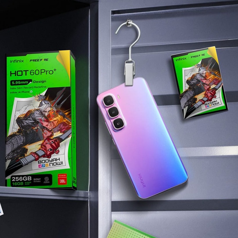 INFINIX HOT 60 PRO PLUS RAM 8GB ROM 128GB 5