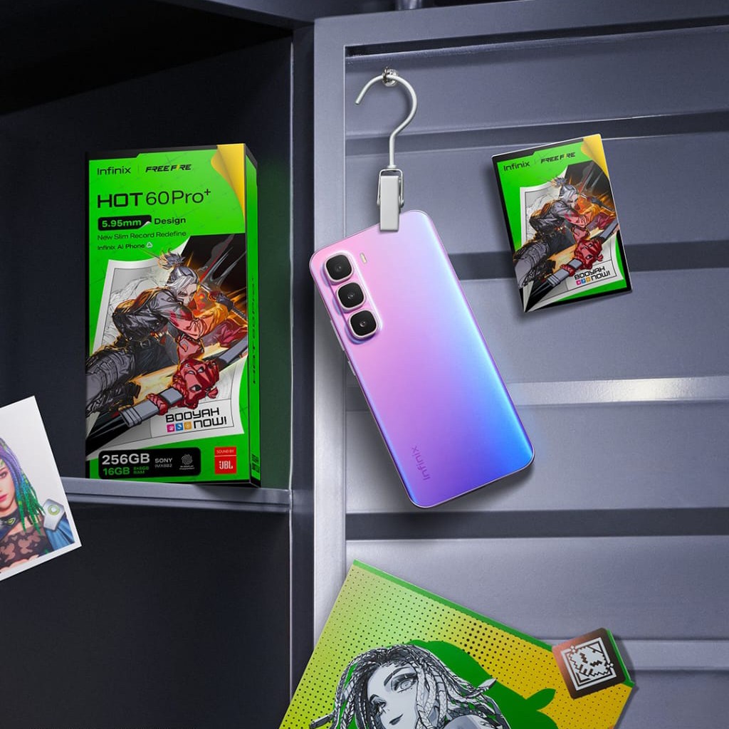 INFINIX HOT 60 PRO PLUS RAM 8GB ROM 256GB 4