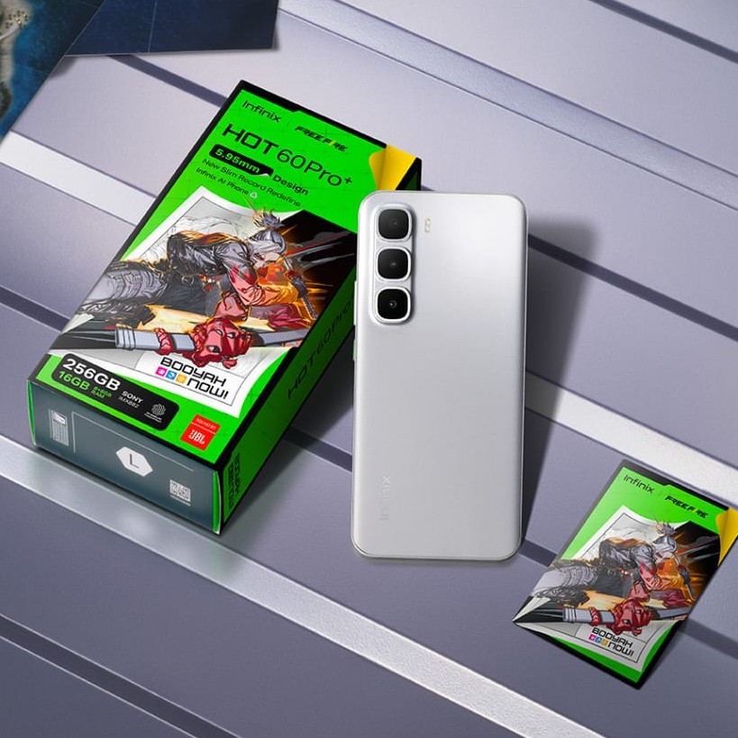 INFINIX HOT 60 PRO PLUS RAM 8GB ROM 256GB 5