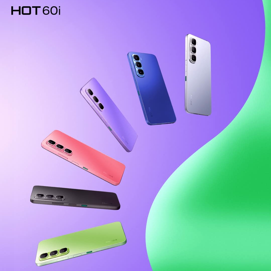 INFINIX HOT 60I RAM 8 GB ROM 256 GB