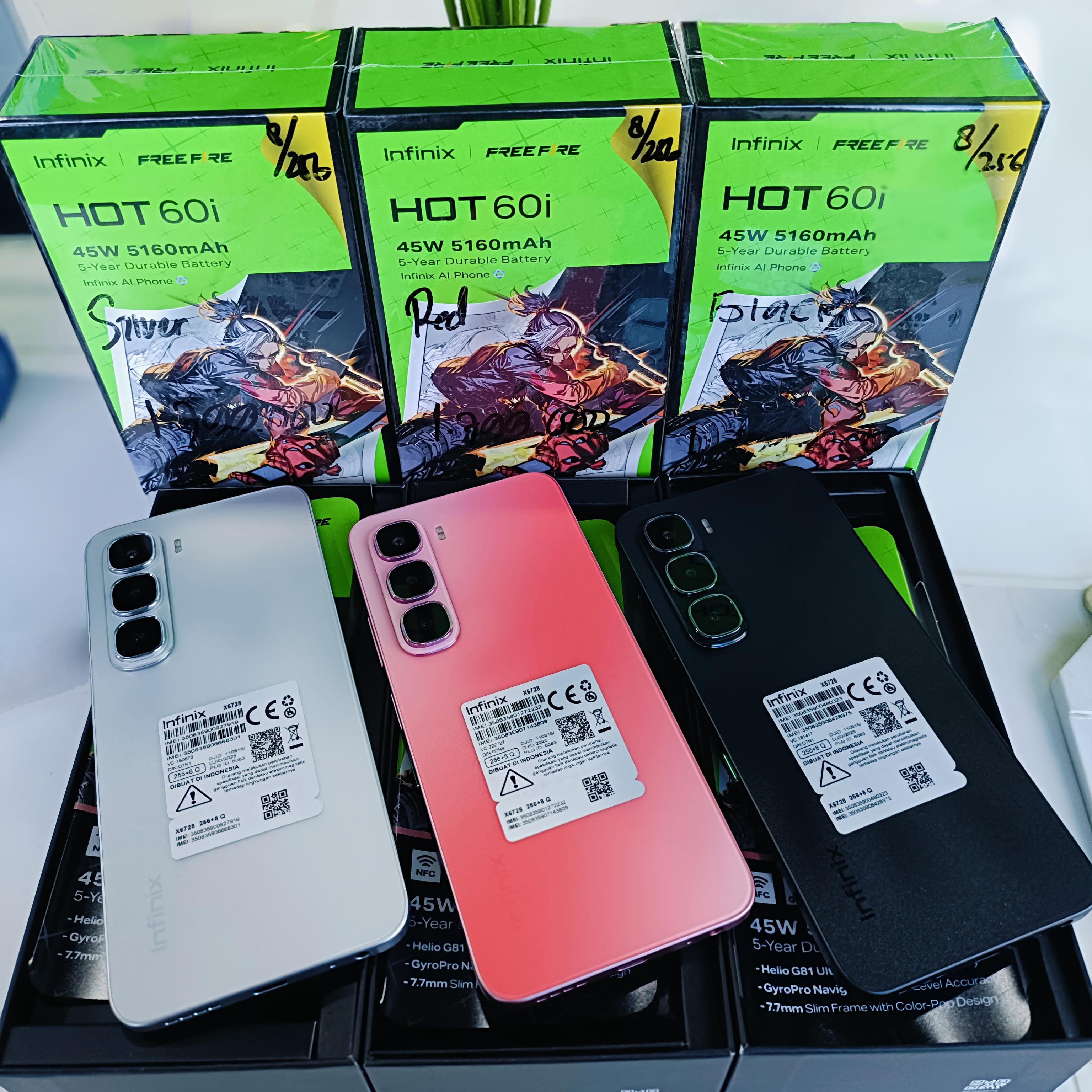 INFINIX HOT 60I RAM 8 GB ROM 256 GB 5