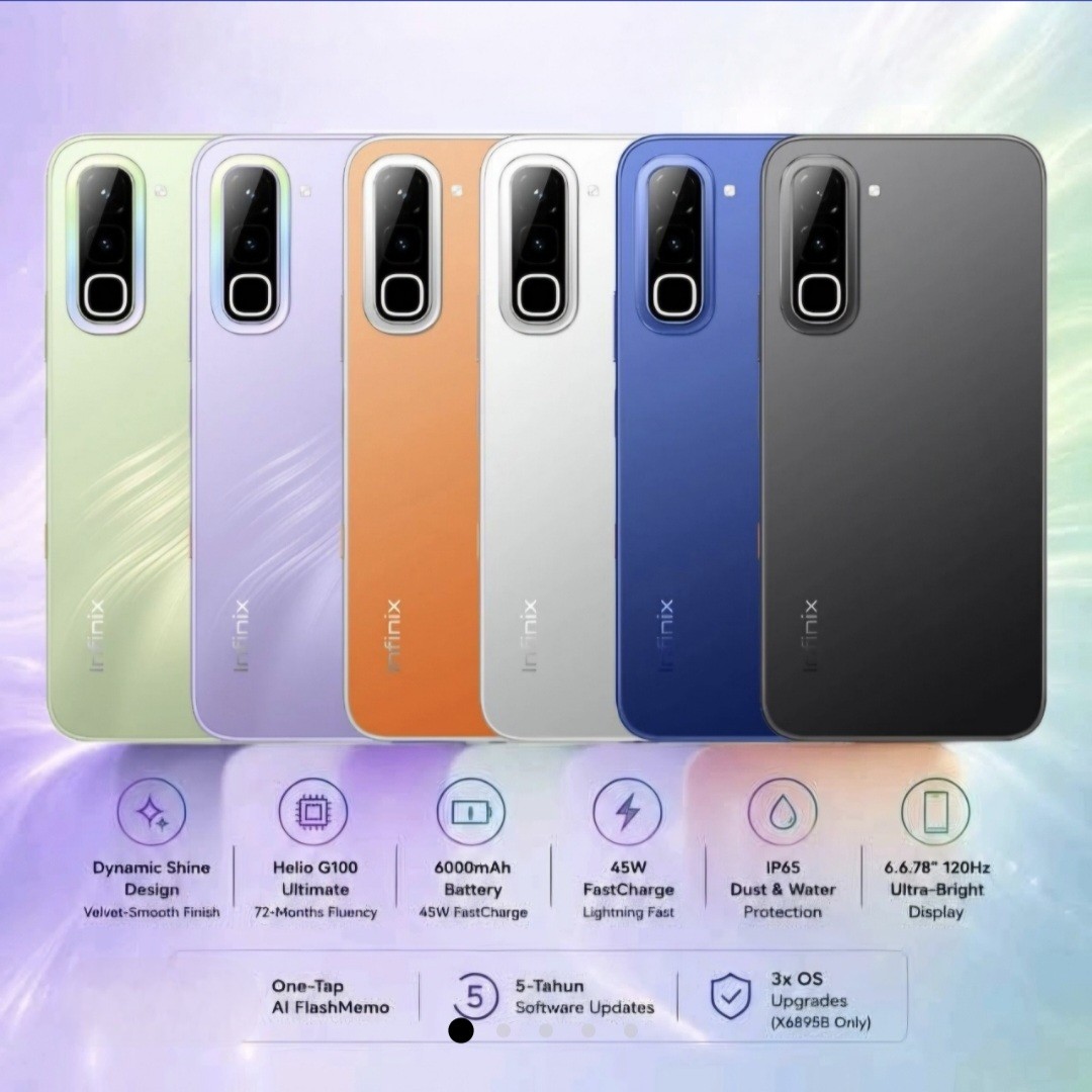 INFINIX HOT 70 RAM 4GB ROM 128GB
