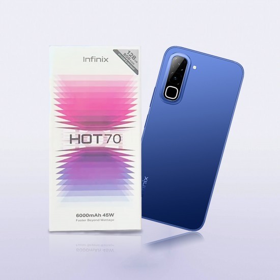 INFINIX HOT 70 RAM 4GB ROM 128GB 3