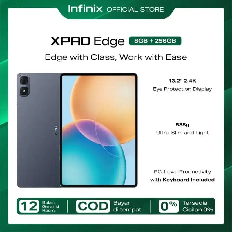 INFINIX XPAD EDGE RAM 8GB ROM 256GB