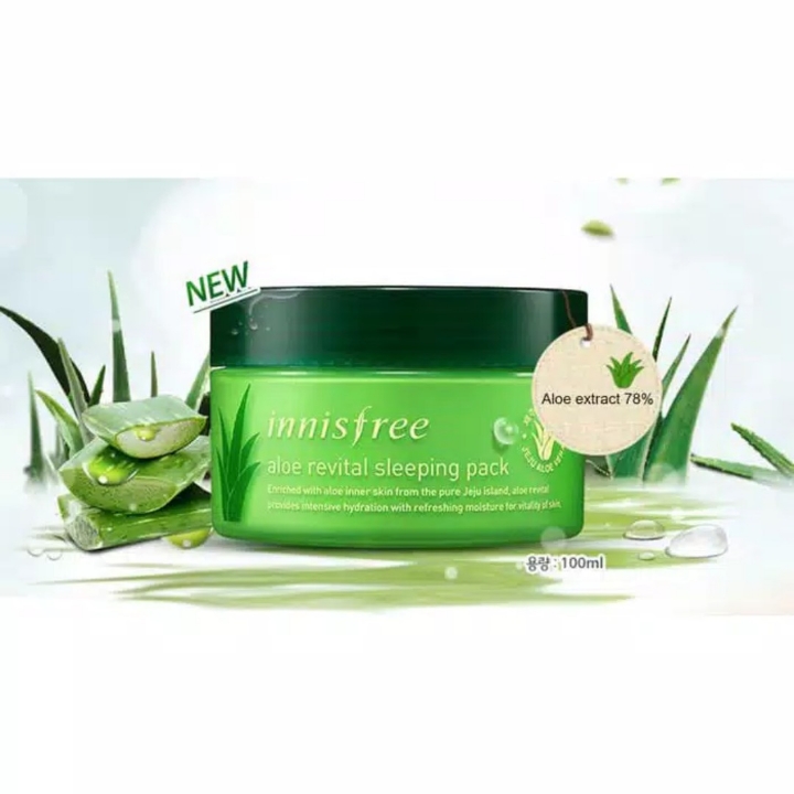 INNISFREE ALOE REVITAL SLEEPING PACK 100ML