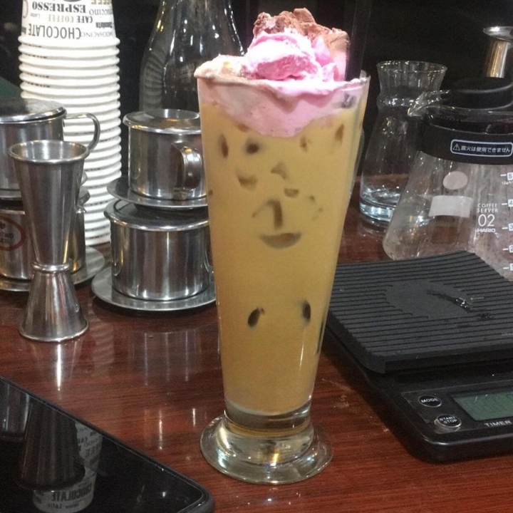 Ice Coffee Float