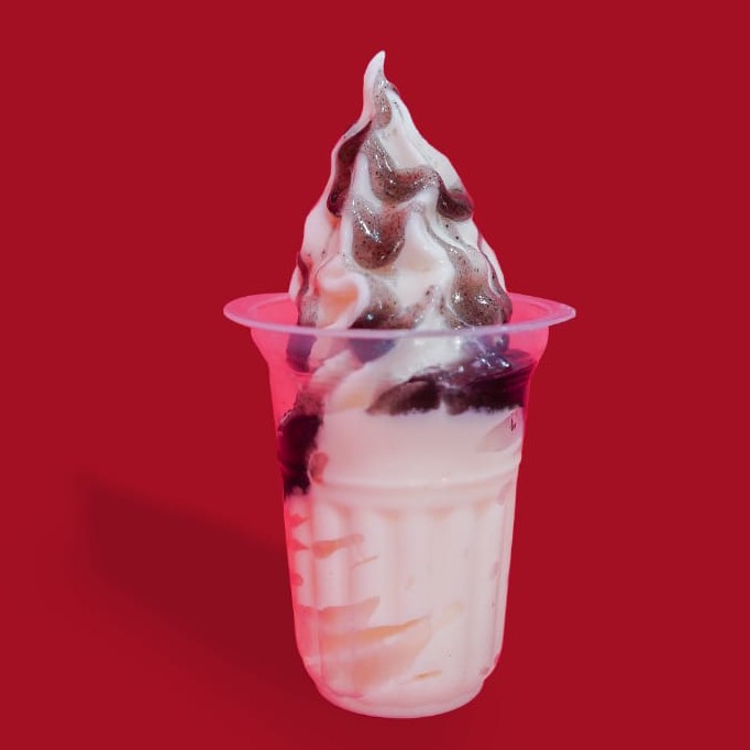 Ice Cream CUP BLUEBERRY