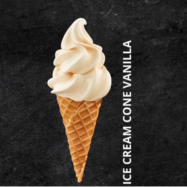 Ice Cream Cone Vanilla 