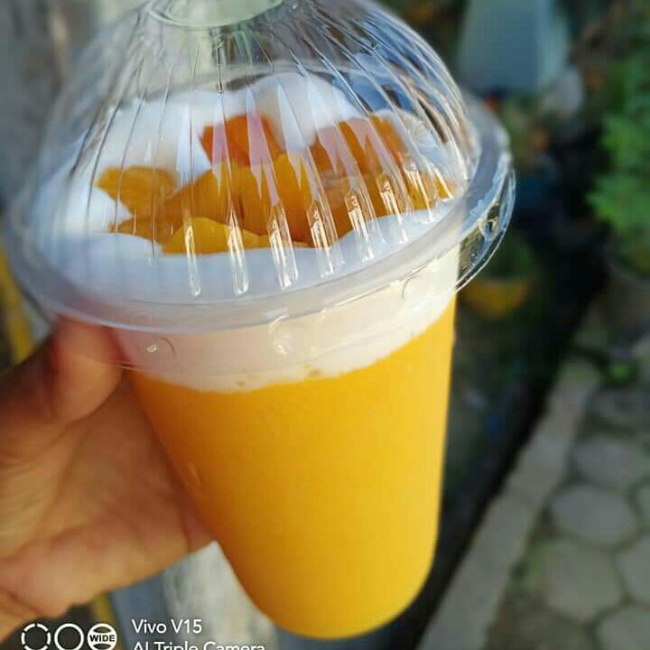 Ice Manggo Float