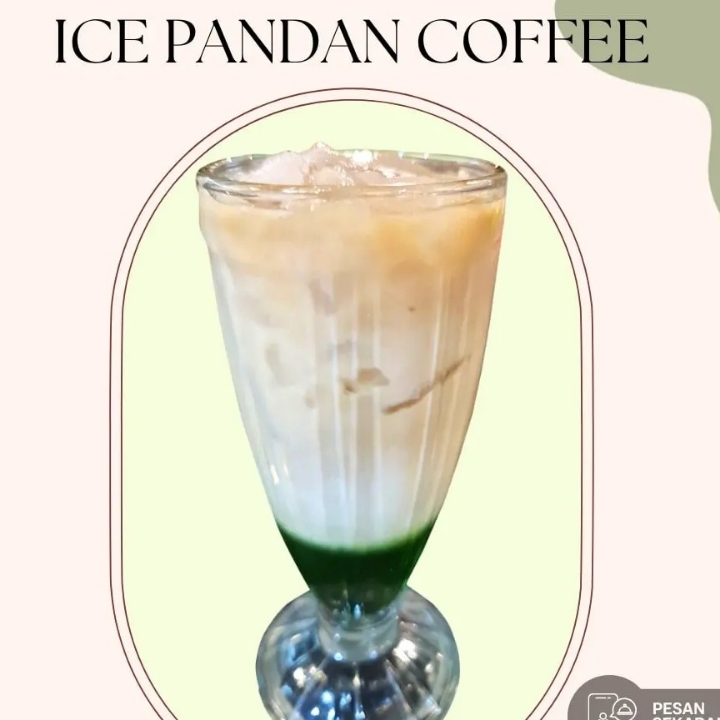 Ice Pandan Coffee 