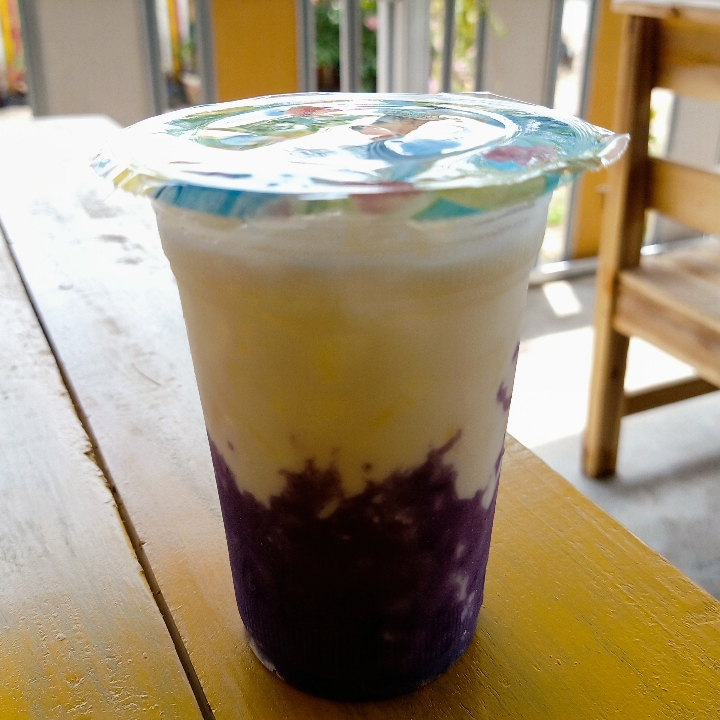 Ice Taro Milk 2