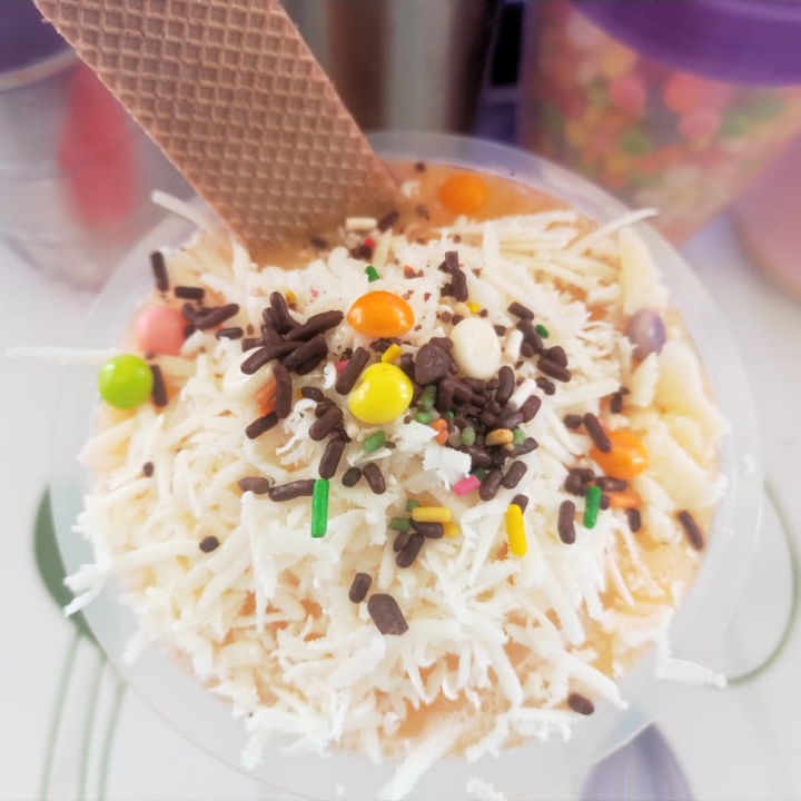 Ice Toping Keju Buble Warung E2 Berkah