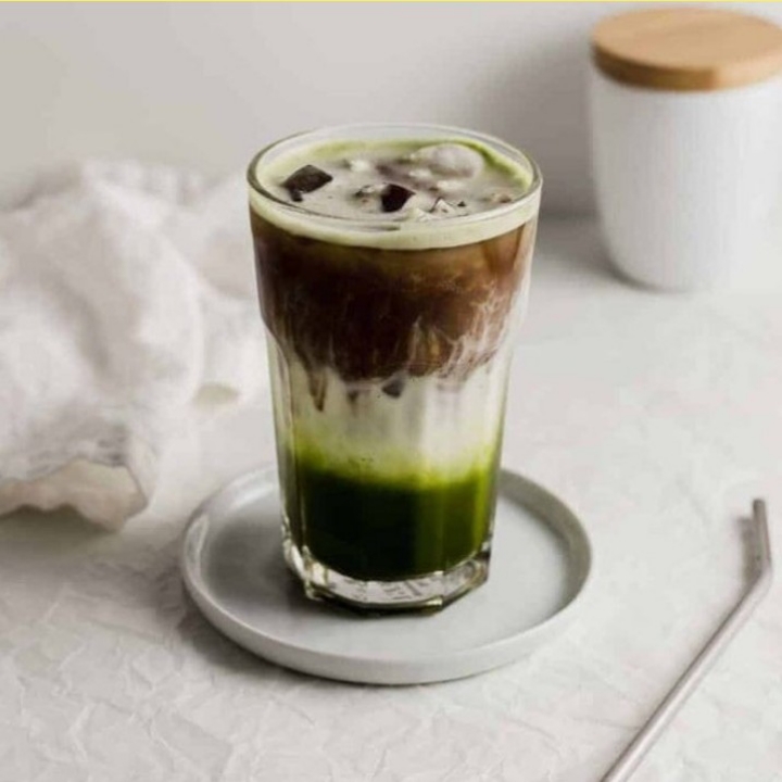 Iced Espresso Matcha Late