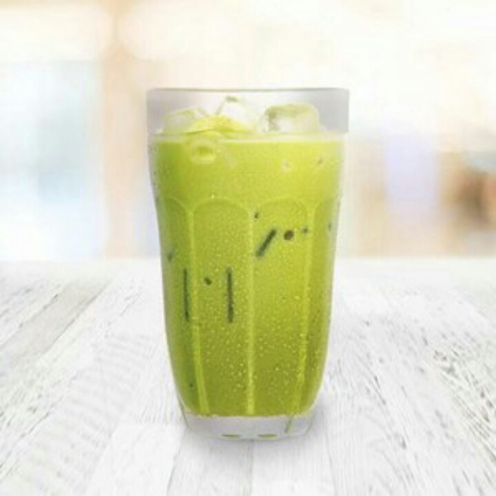Iced Green Tea Latte 16