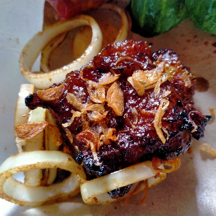Iga Bakar Madu Tanpa Nasi