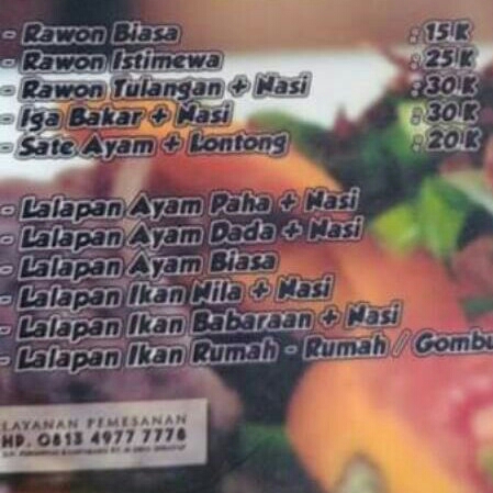 Iga Bakar Plus Nasi