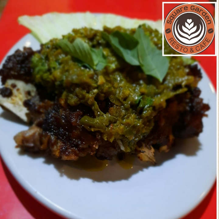 Iga Bakar Sambal Hijau
