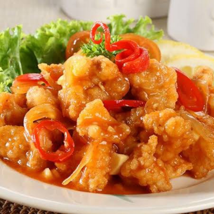Cumi Asam Manis