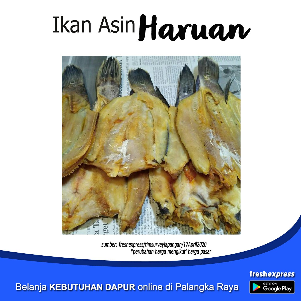 Ikan Asin Haruan 1 Kg